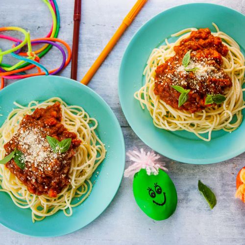 kinder-linsenbolognese-spaghetti